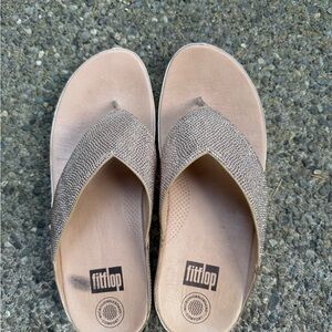 FitFlop Women's Sparkling Sandals - Rose Gold